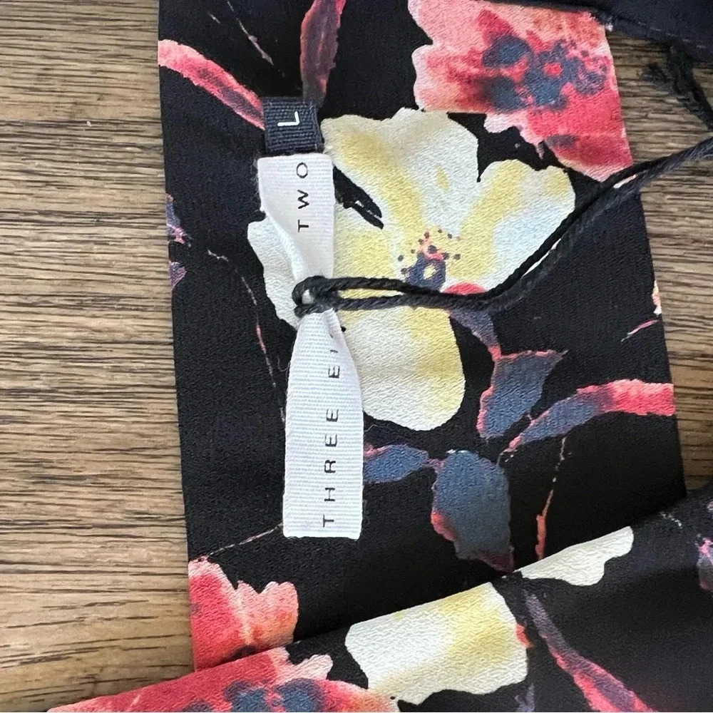 NWT Revolve Three Eighty Two MIDI Hankerchief Flo… - image 4